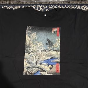 Black Graphic Men's Shirt